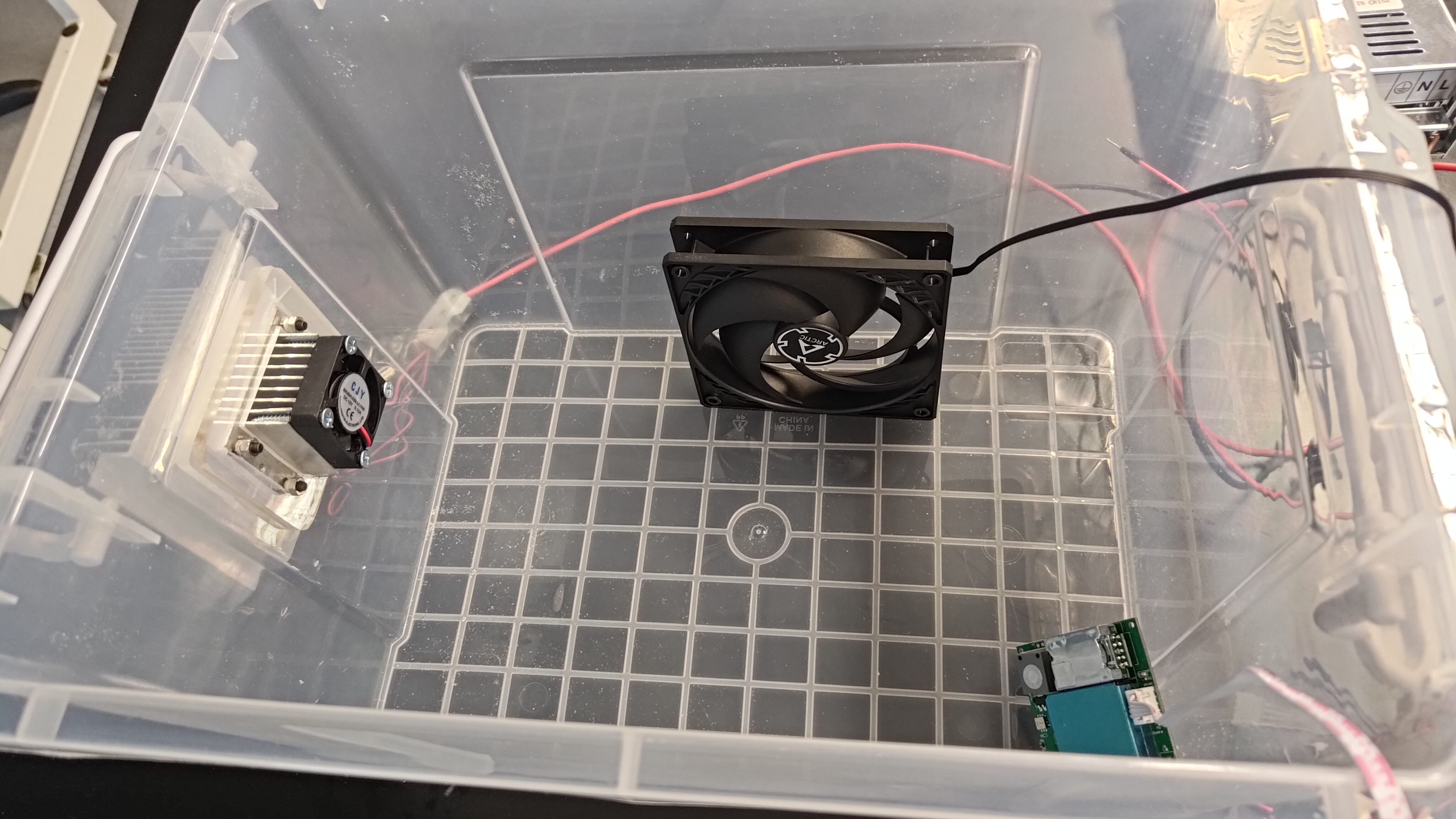 Setup inside the box