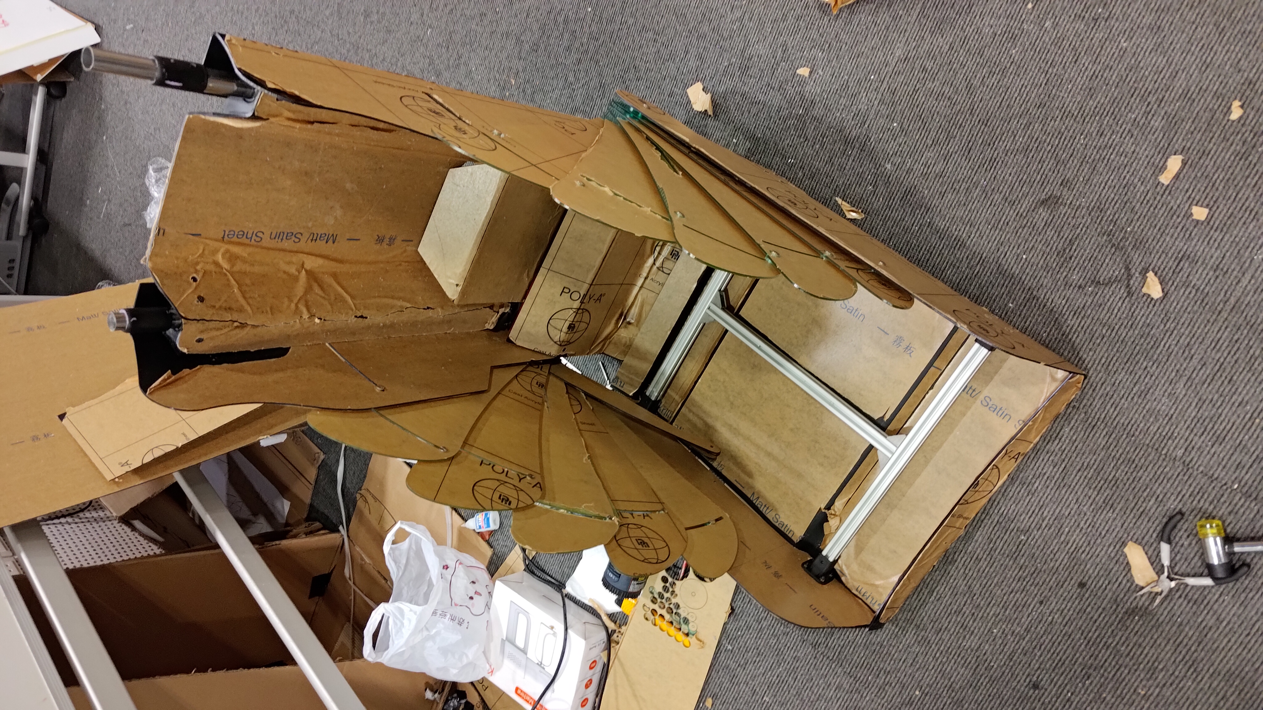 The final Hoverfly as a work in progress