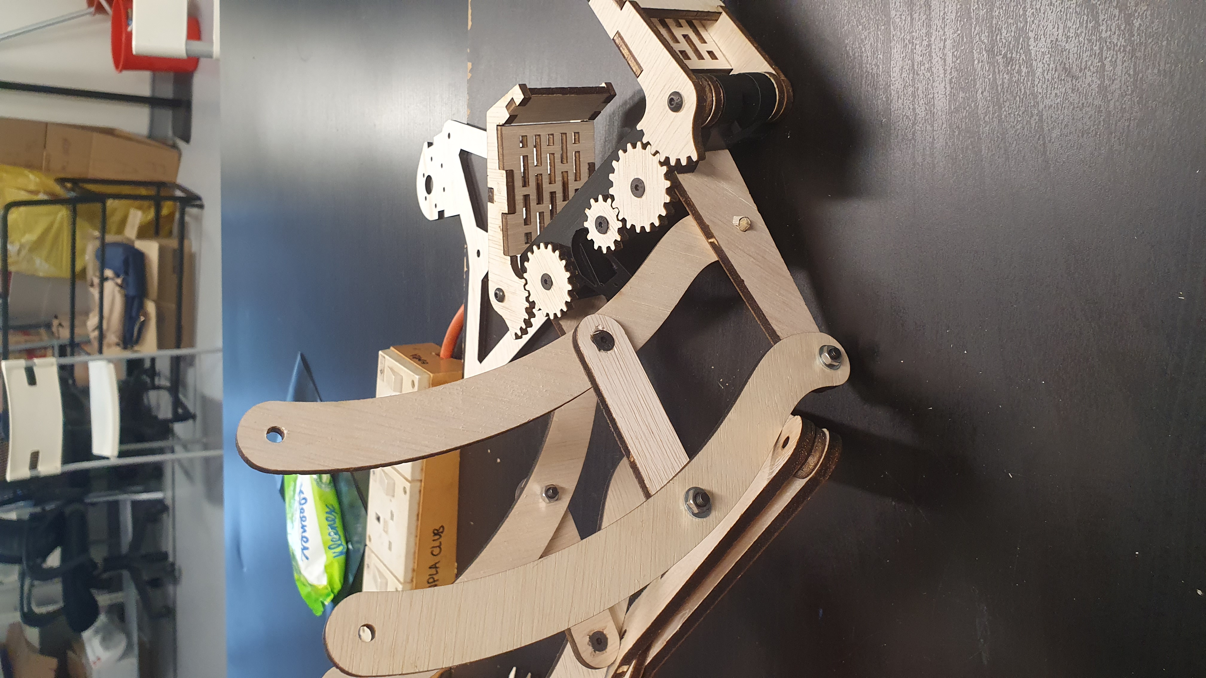 Assembling the arm